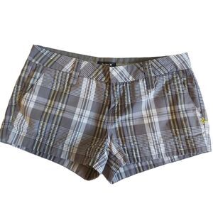 HURLEY plaid shorts 5